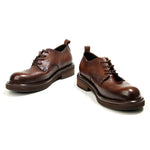 British-style Vintage Leather Shoes For Men