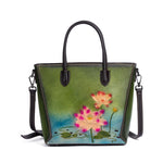 Retro Women's First-Layer Cowhide Handbag