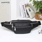 Men's Leather Waist Bag