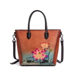 Retro Women's First-Layer Cowhide Handbag